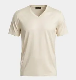Mercerized V-Neck T-Shirt