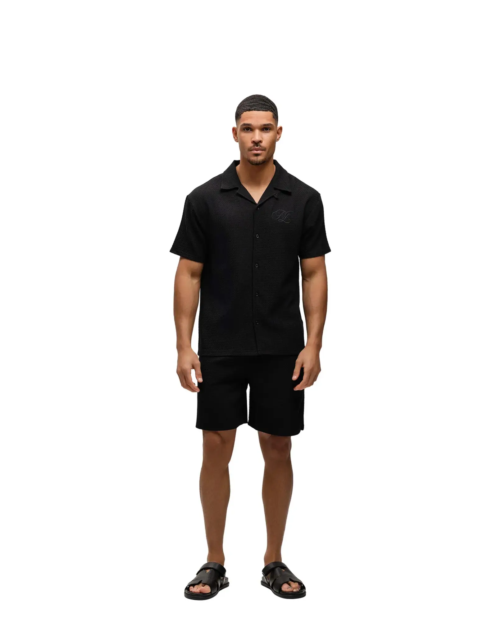 Malelions Malelions Men Emblem Seersucker Shir