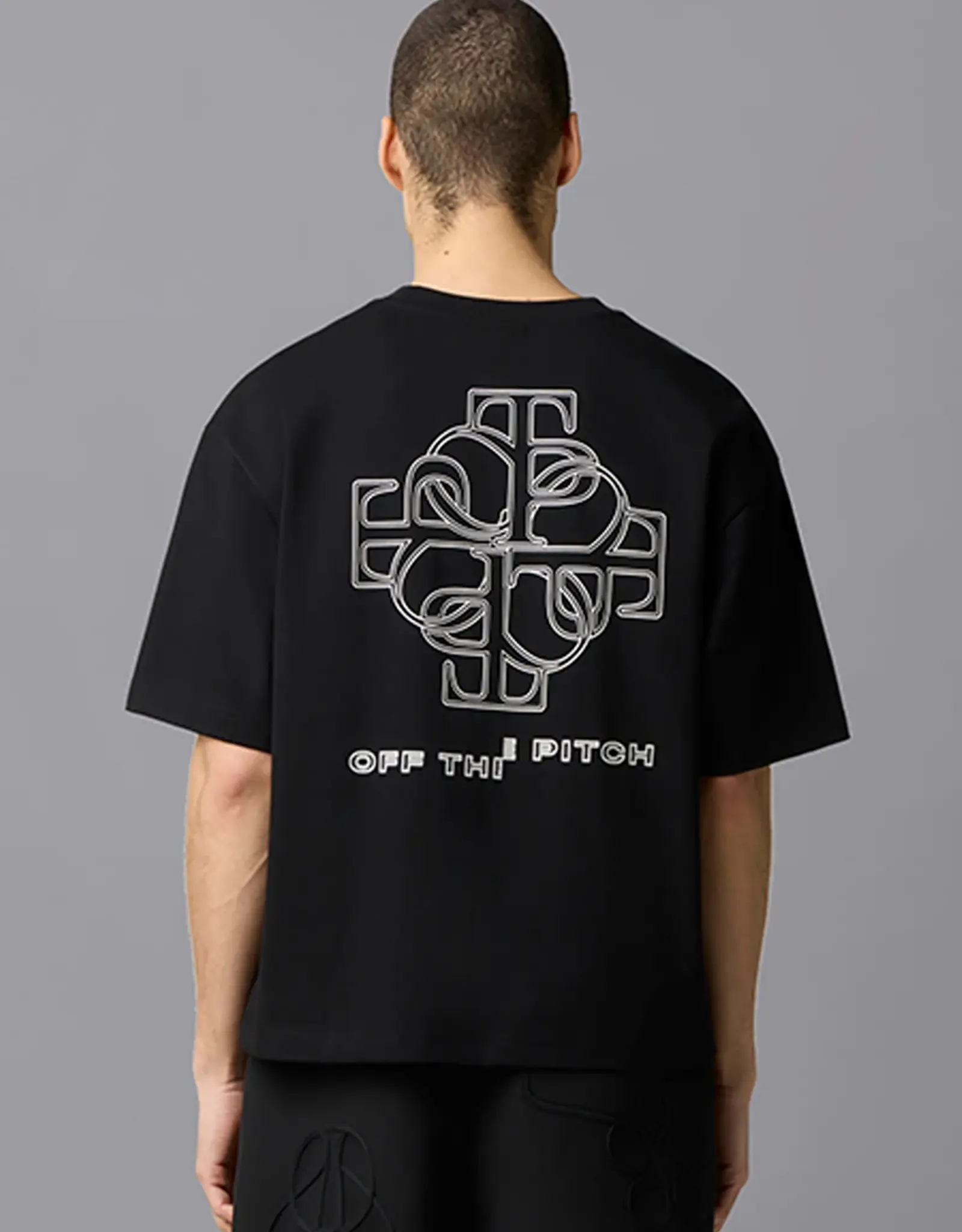 Off the pitch Locket Boxfit Tee