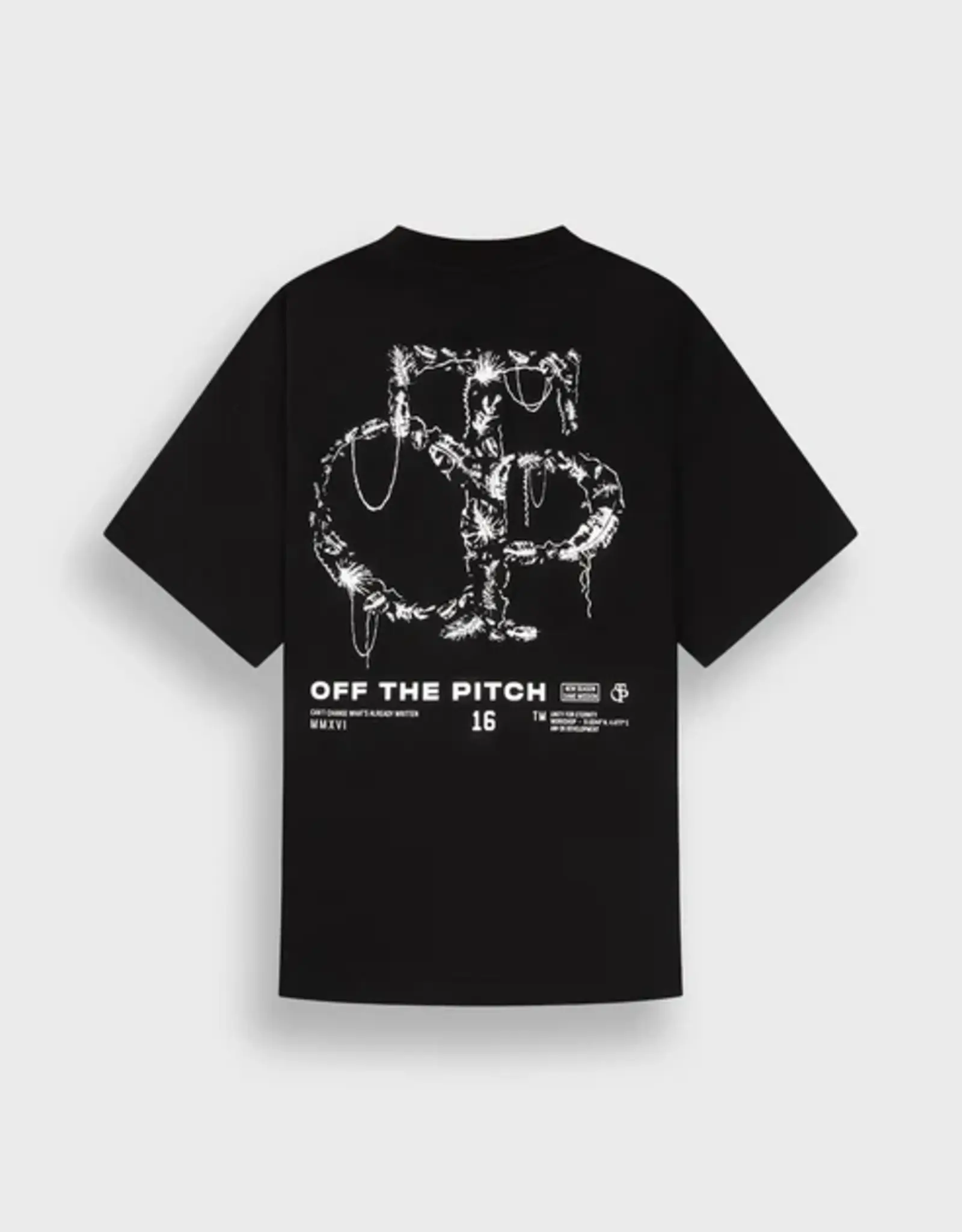 Off the pitch Palm Oversized Tee