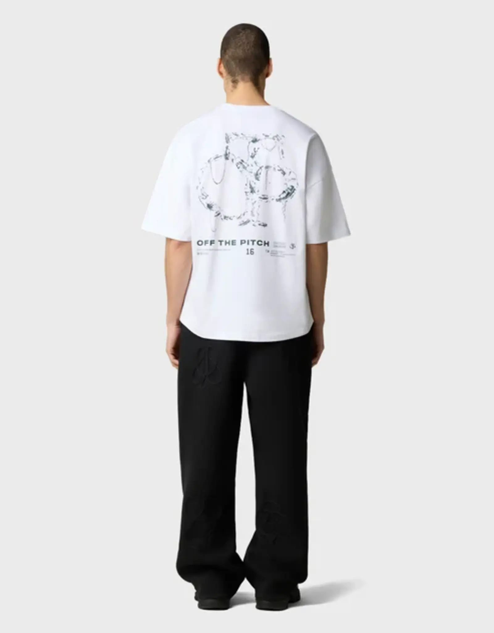 Off the pitch Palm Oversized Tee