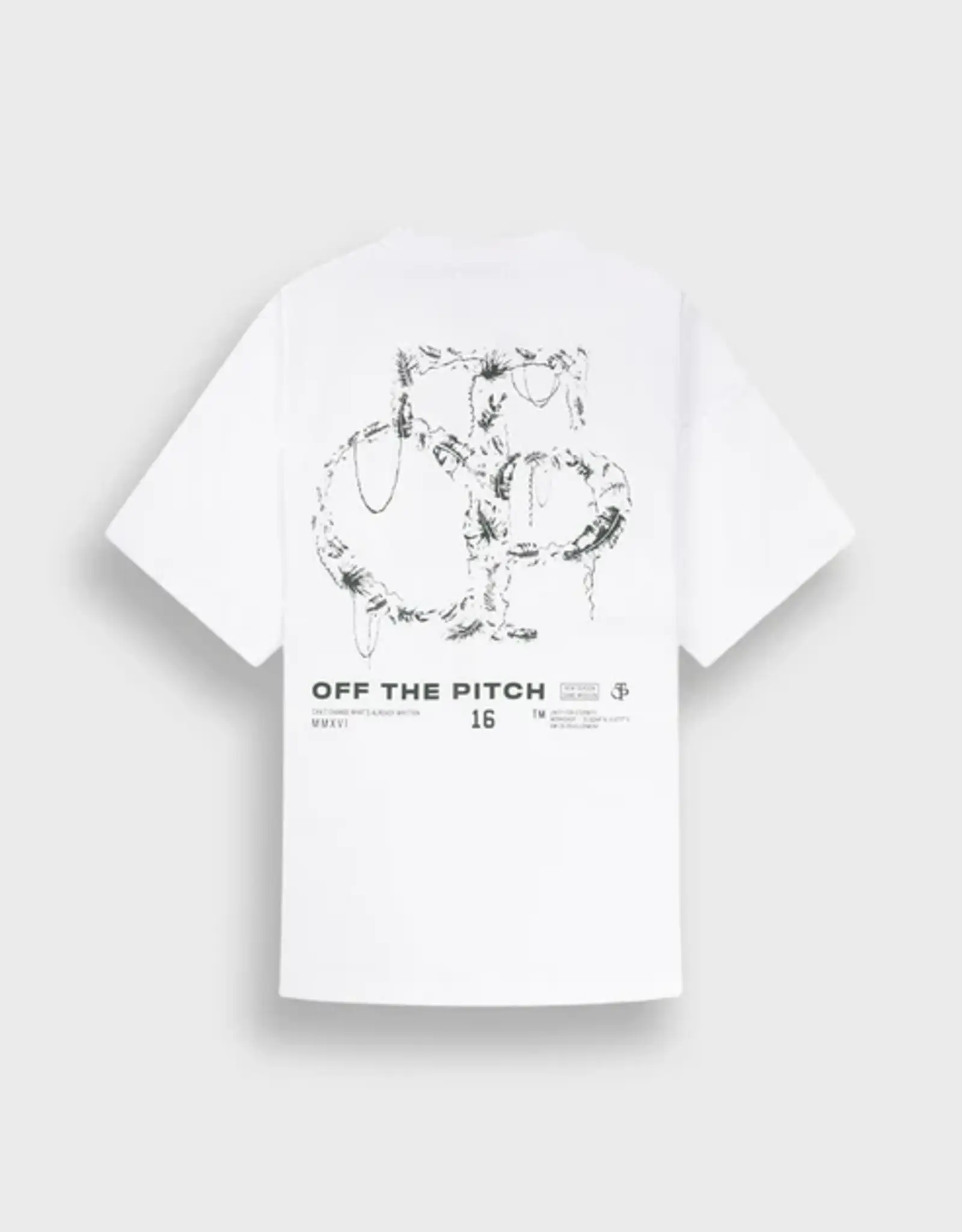 Off the pitch Palm Oversized Tee