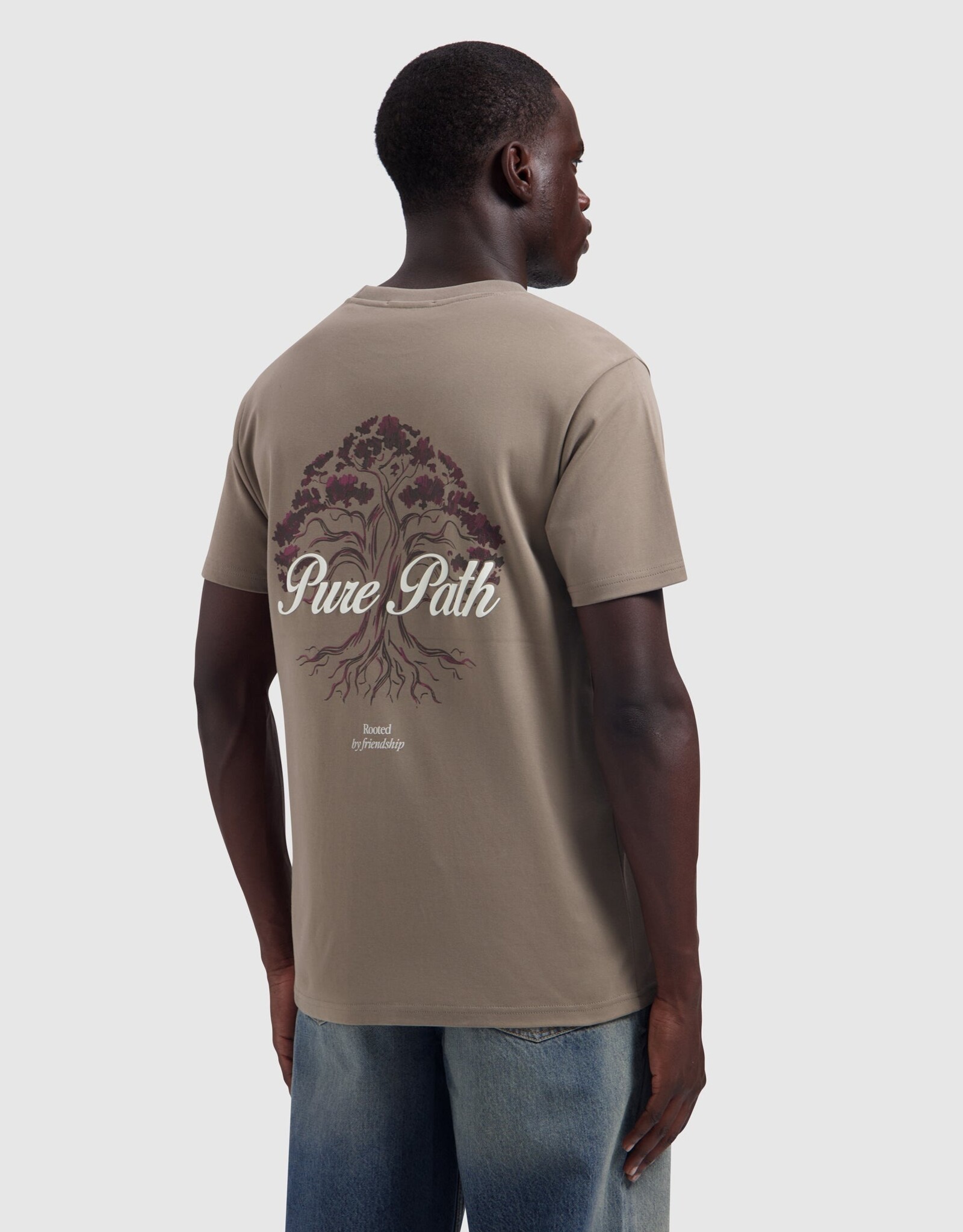 Pure Path Rooted Tree T-shirt