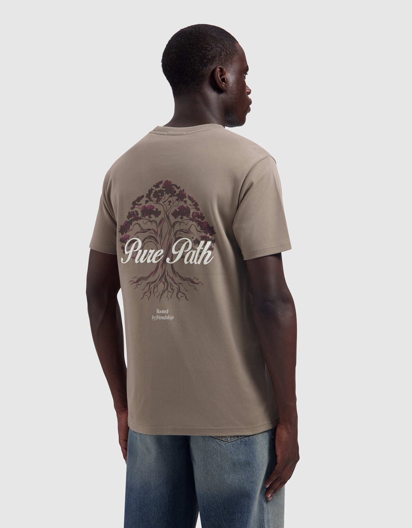 Pure Path Rooted Tree T-shirt