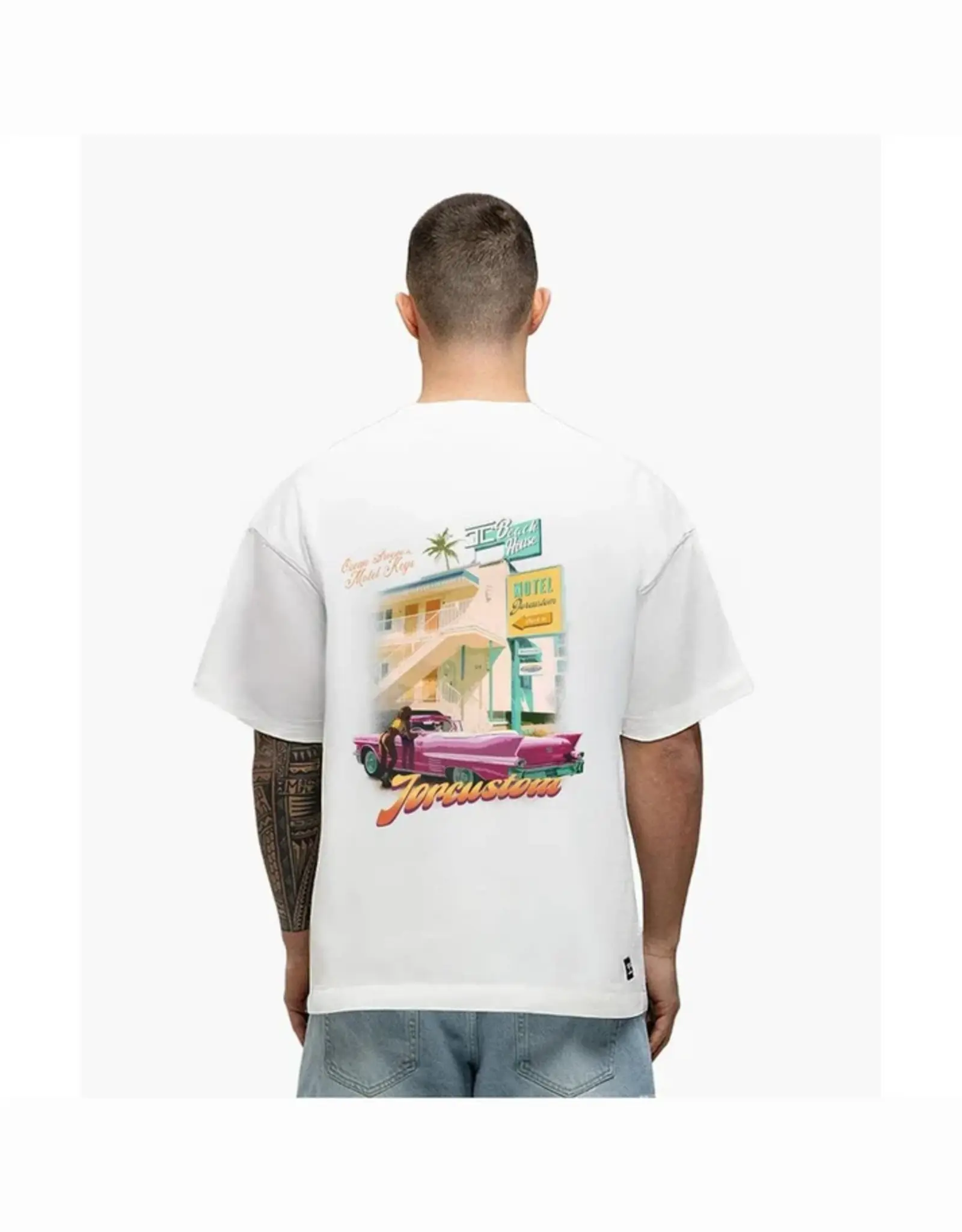 JorCustom Motel Loose Fit T-Shirt