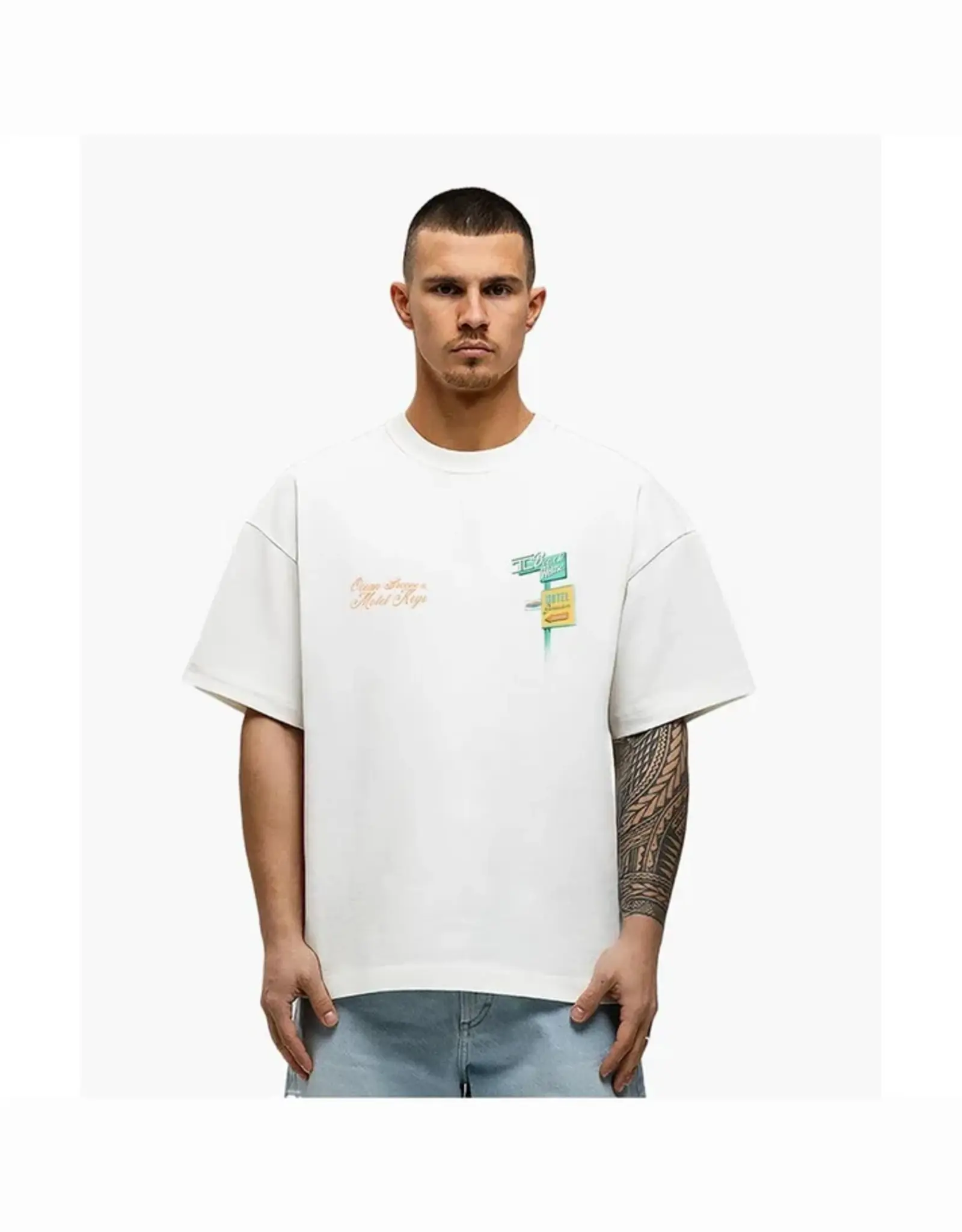 JorCustom Motel Loose Fit T-Shirt