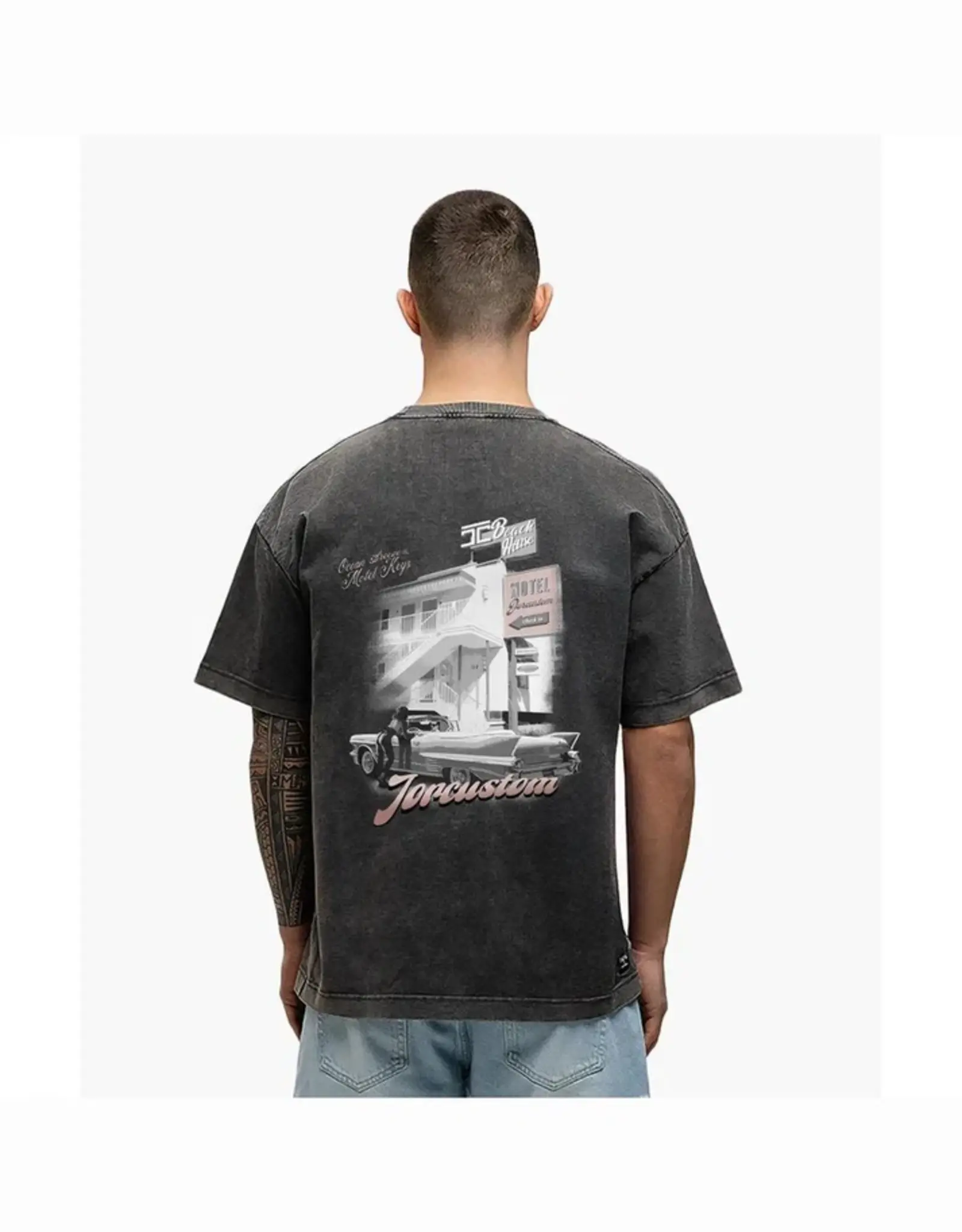 JorCustom Motel Loose Fit T-Shirt