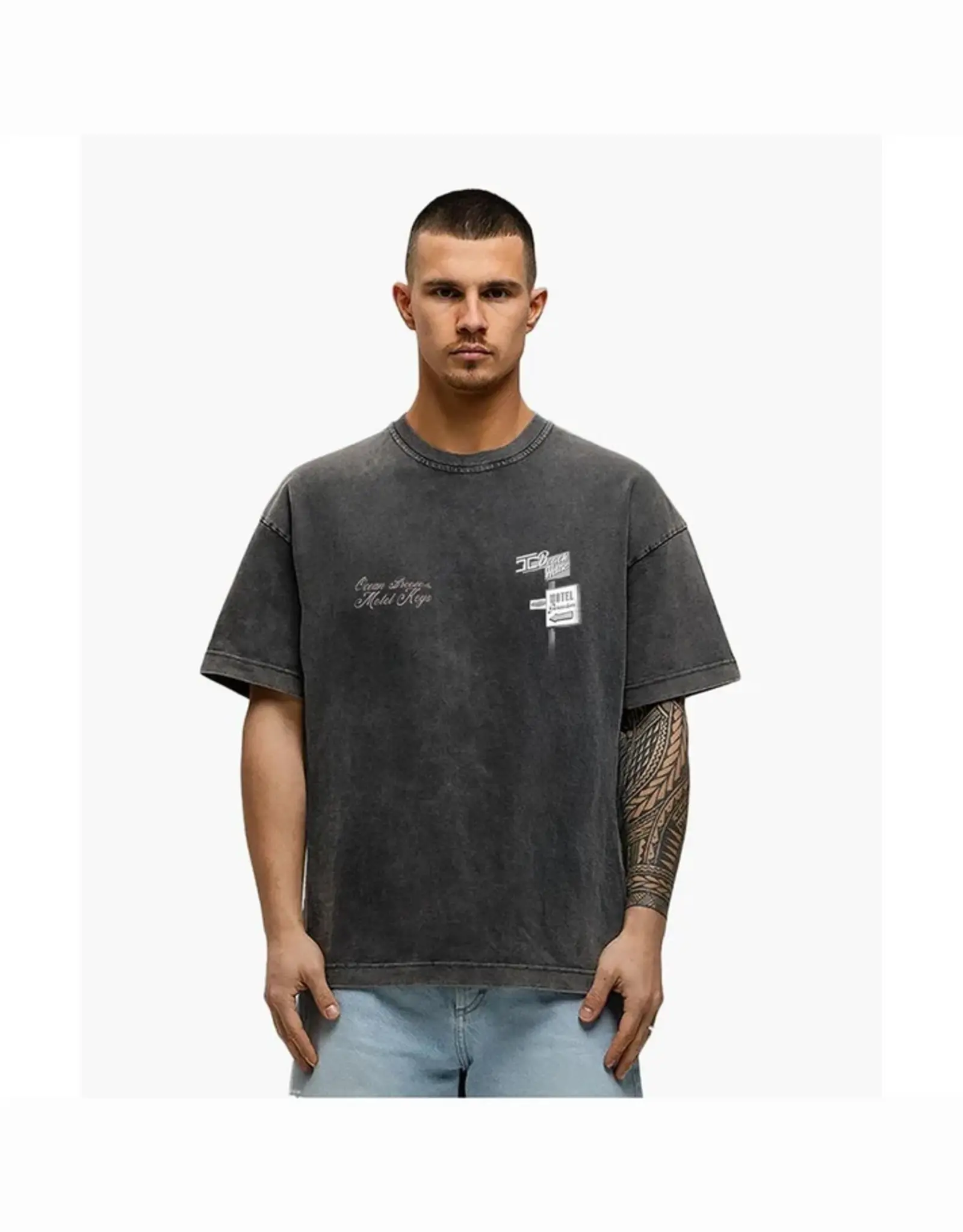 JorCustom Motel Loose Fit T-Shirt