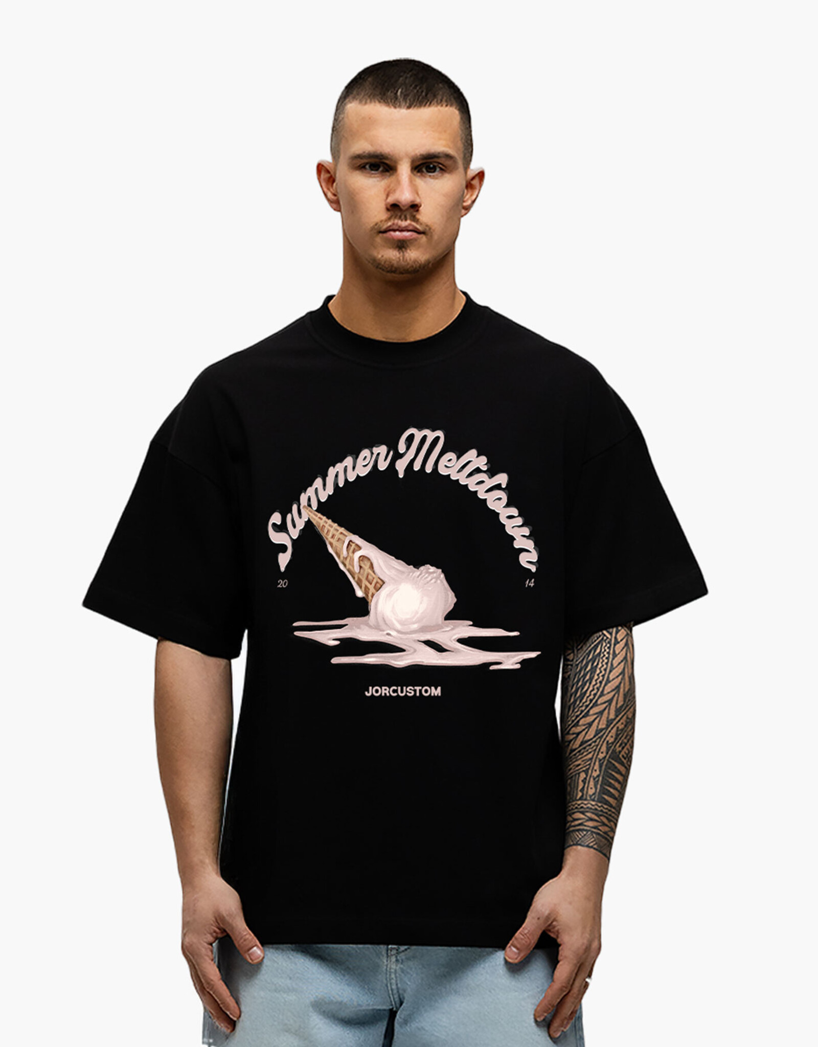 JorCustom Meltdown Loose Fit T-Shirt