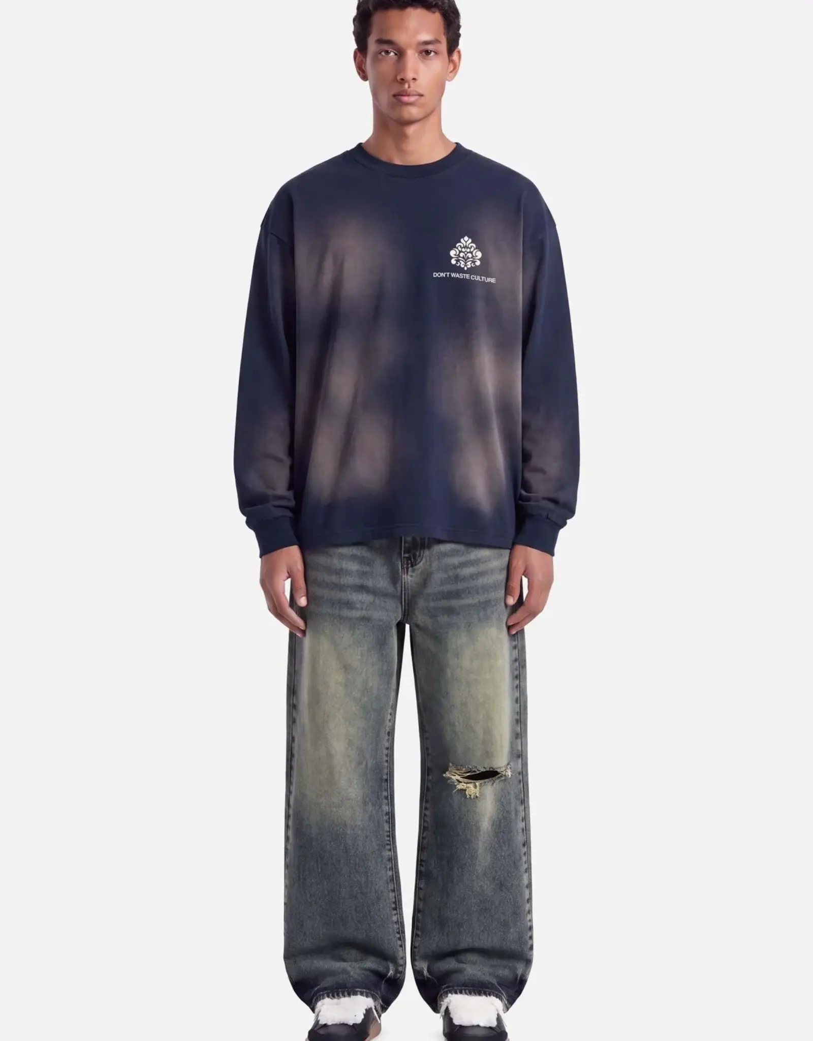 Don't Waste Culture Fade Longsleeve