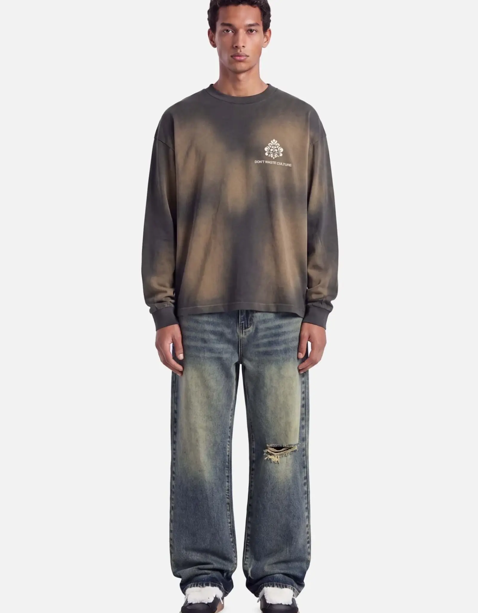 Don't Waste Culture Fade Longsleeve