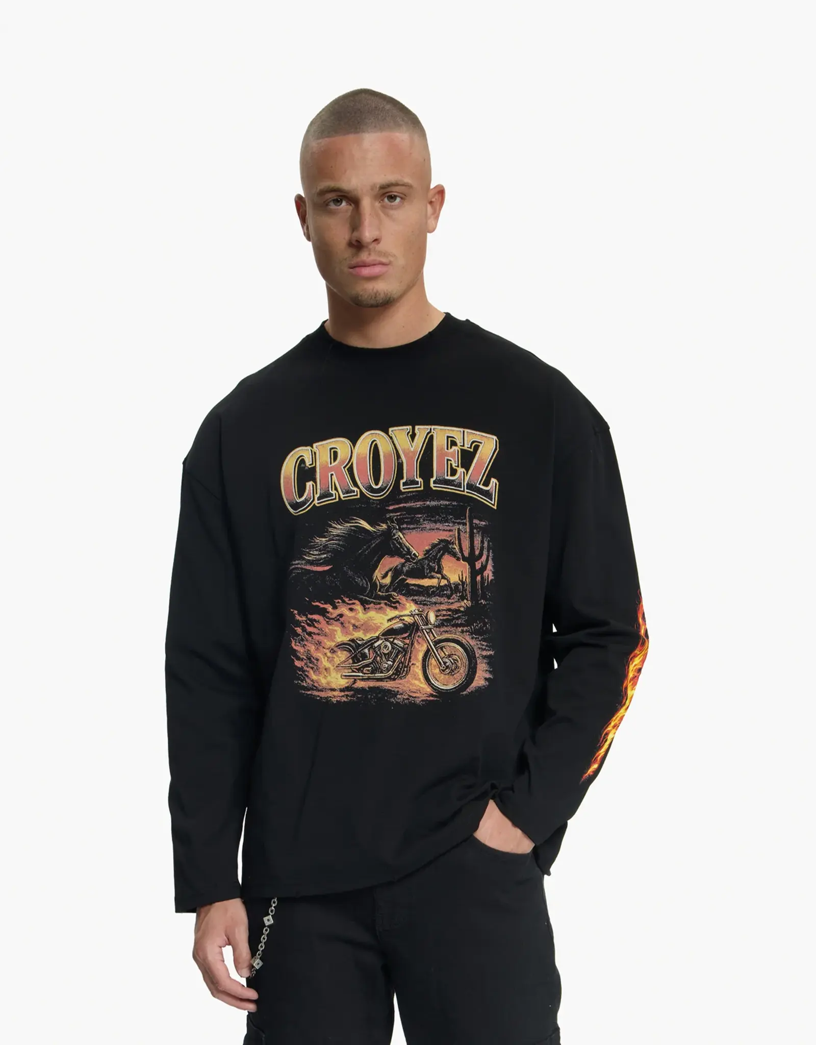 Croyez Croyez Firestorm Longsleeve T-Shirt