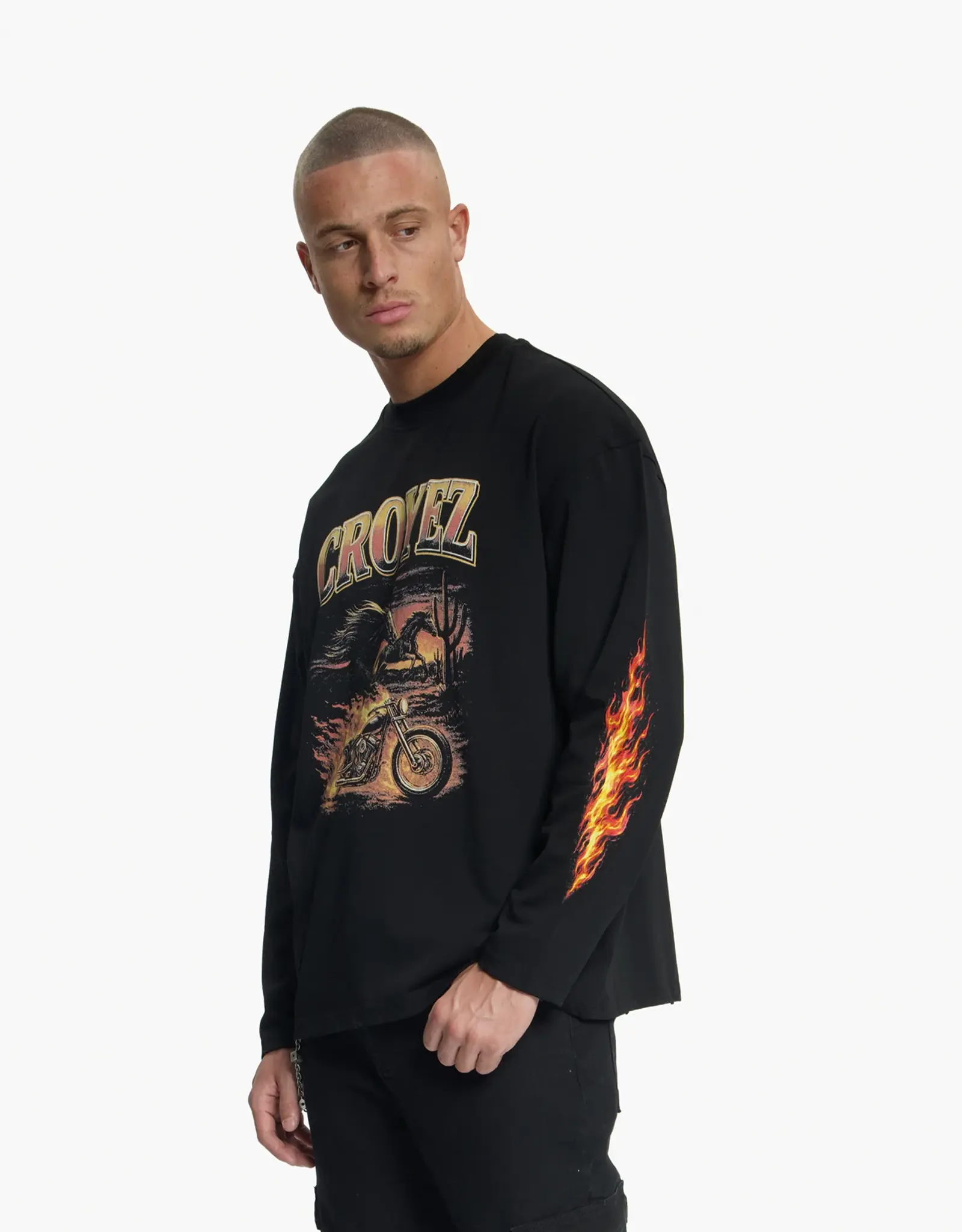 Croyez Croyez Firestorm Longsleeve T-Shirt