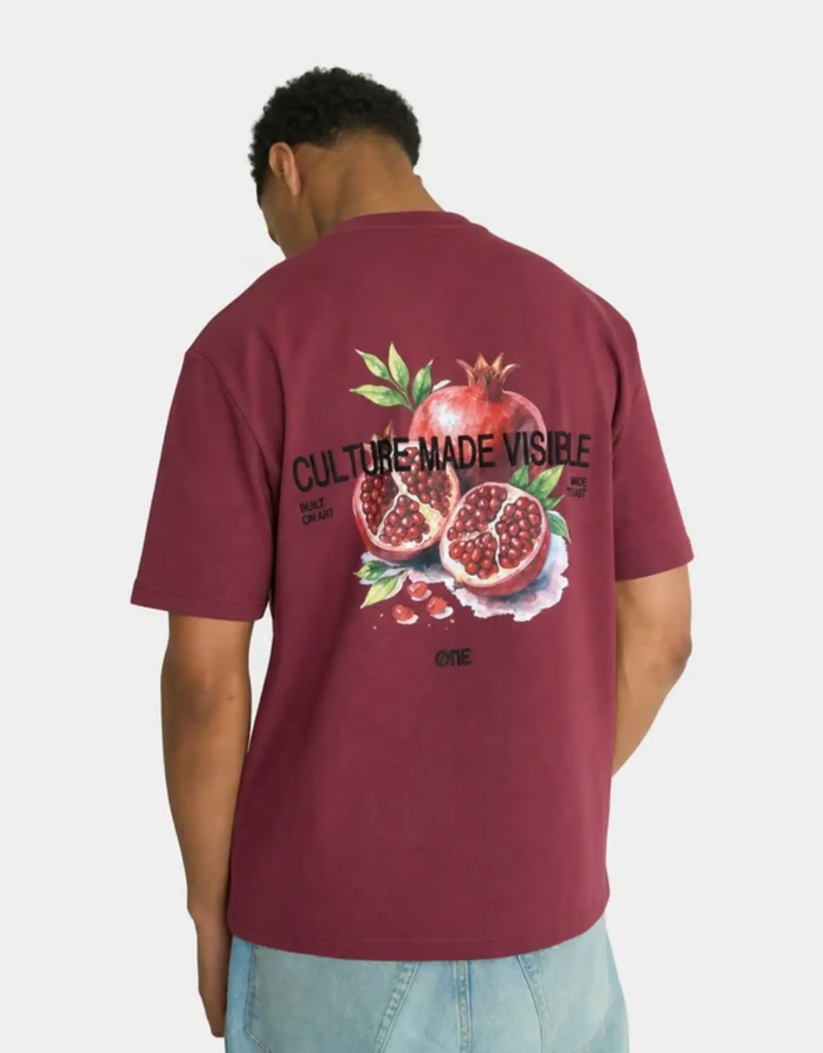 One First Movers Cranberry Tee