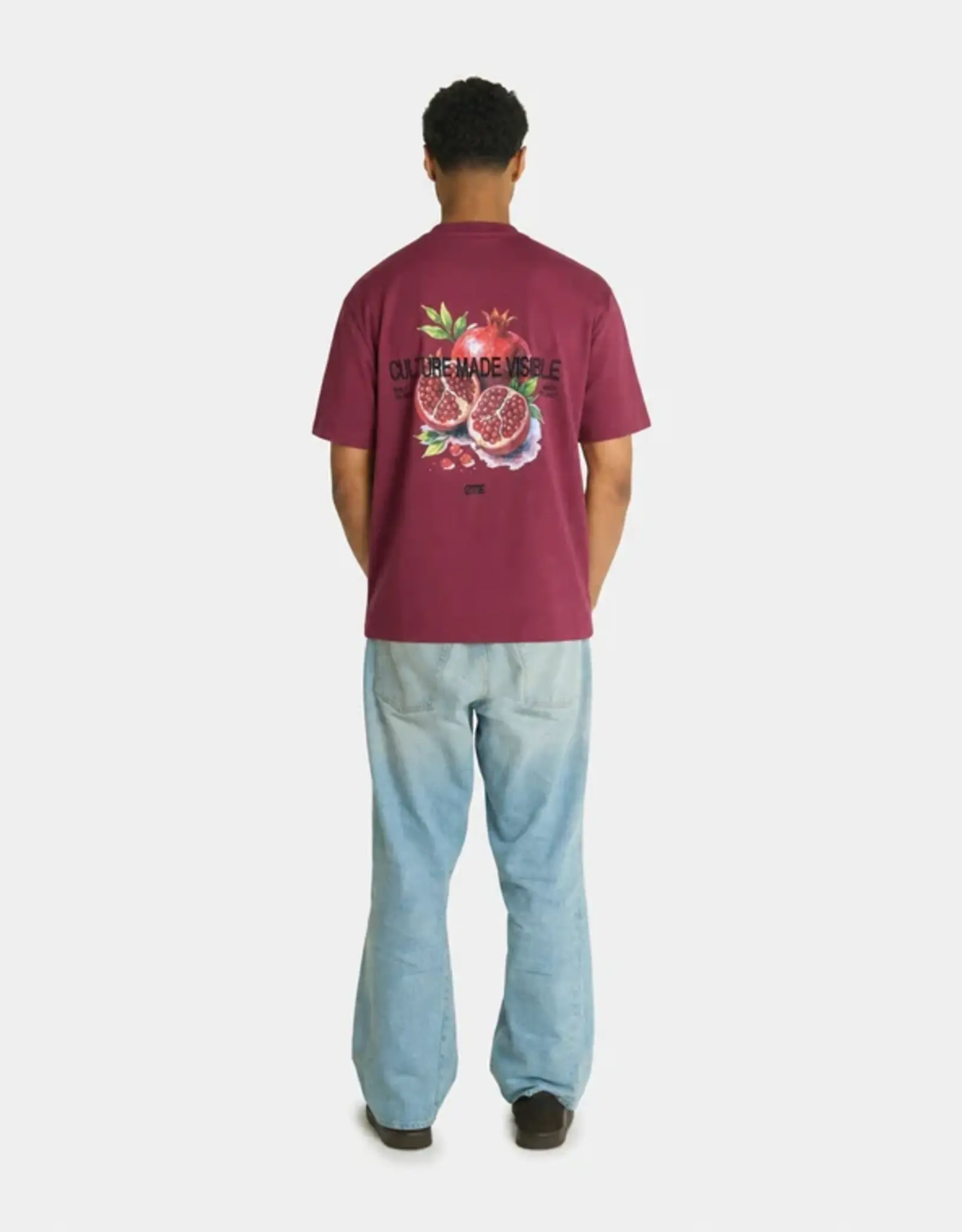 One First Movers Cranberry Tee