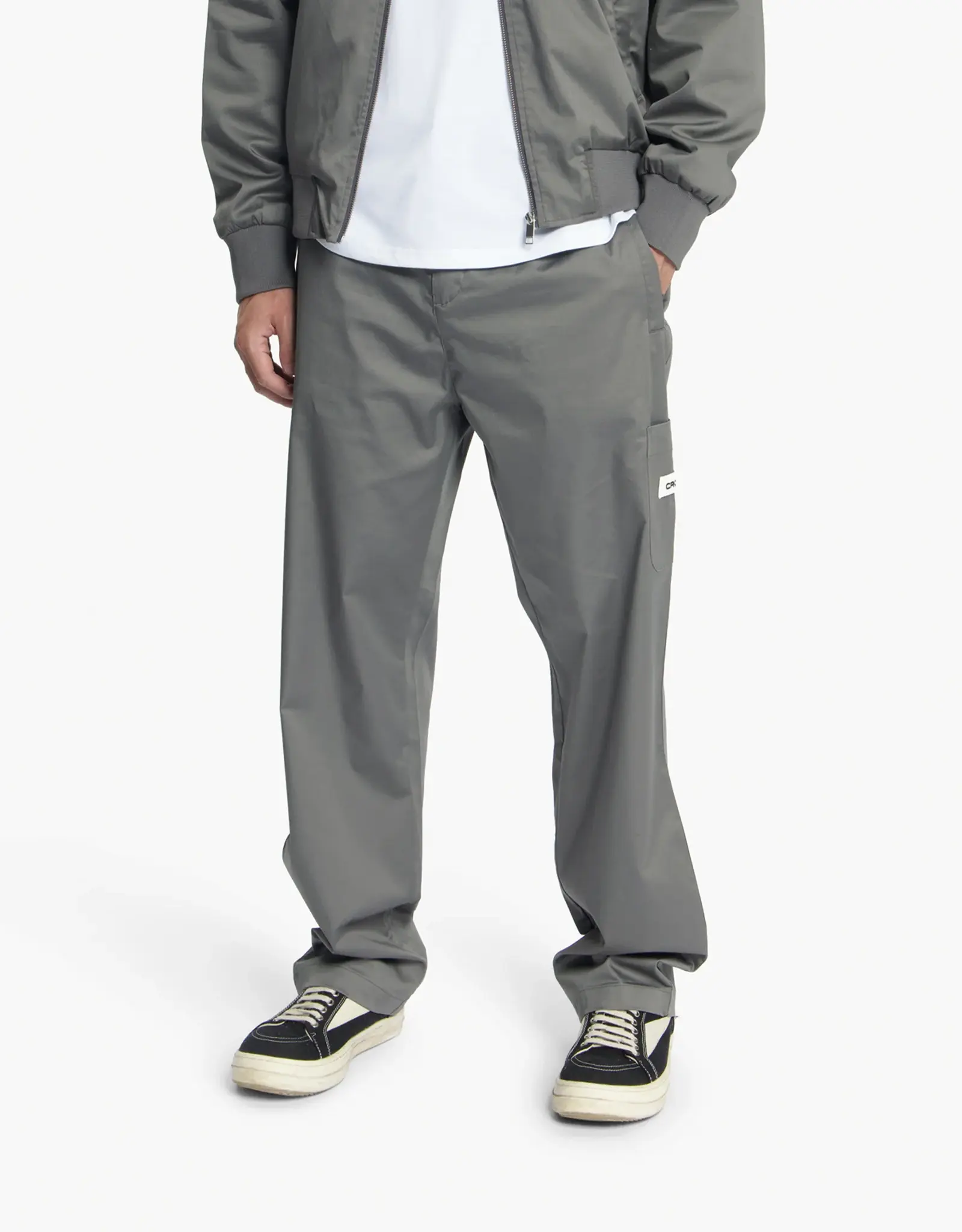 Croyez Croyez Etiquette Satin Pants