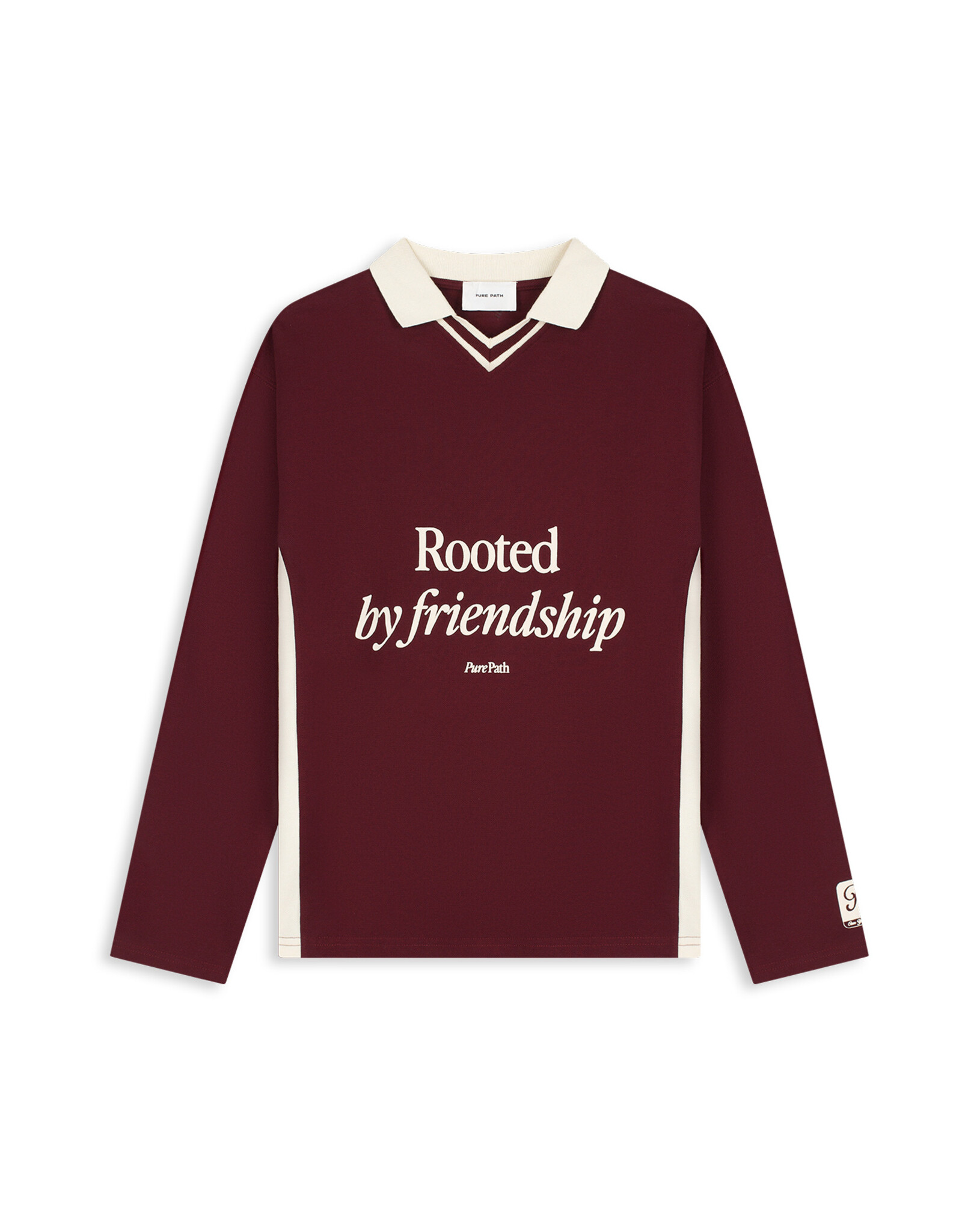 Pure Path Rooted By Friendship Longsleeve Polo