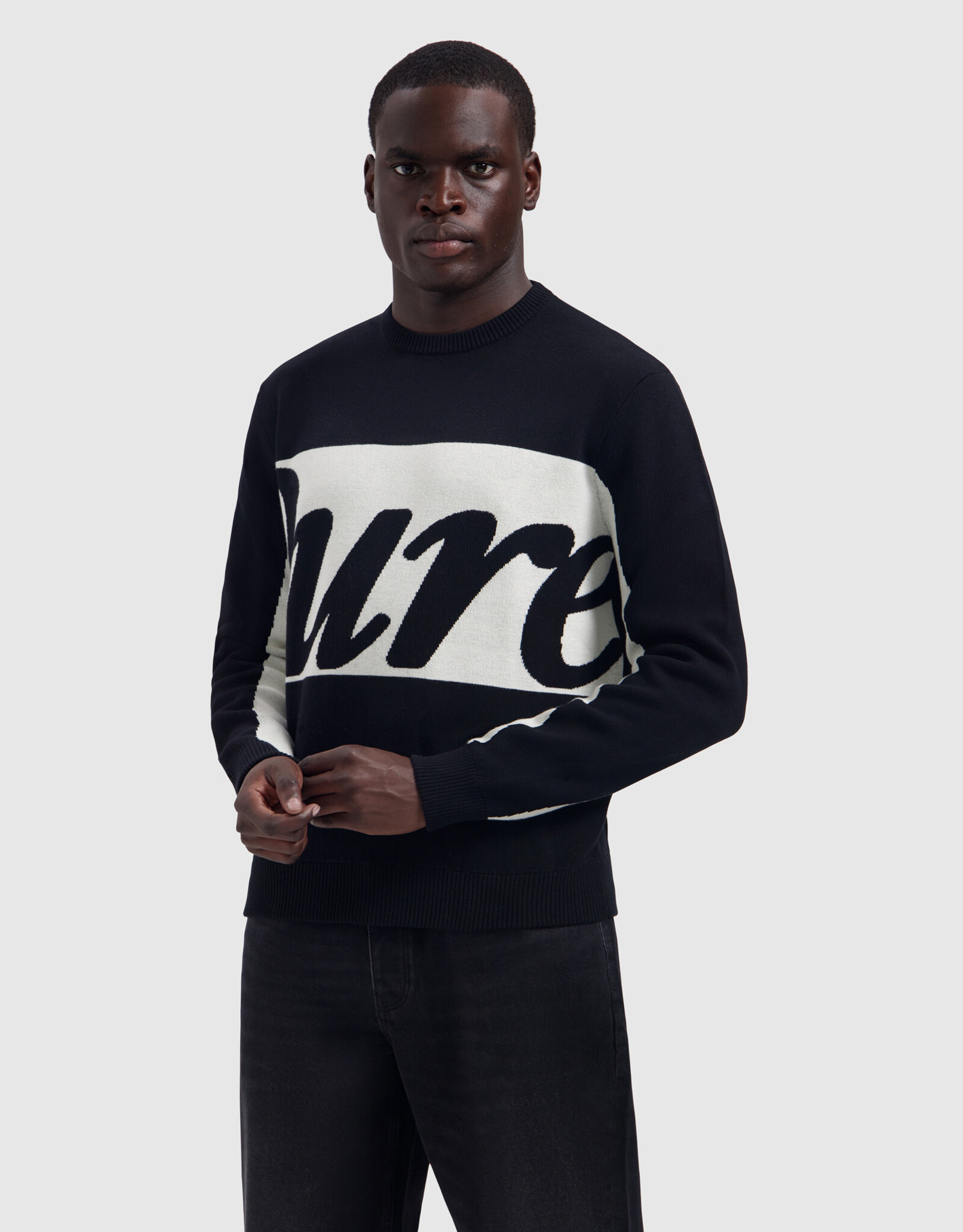 Pure Path Contrast Pure Sweater
