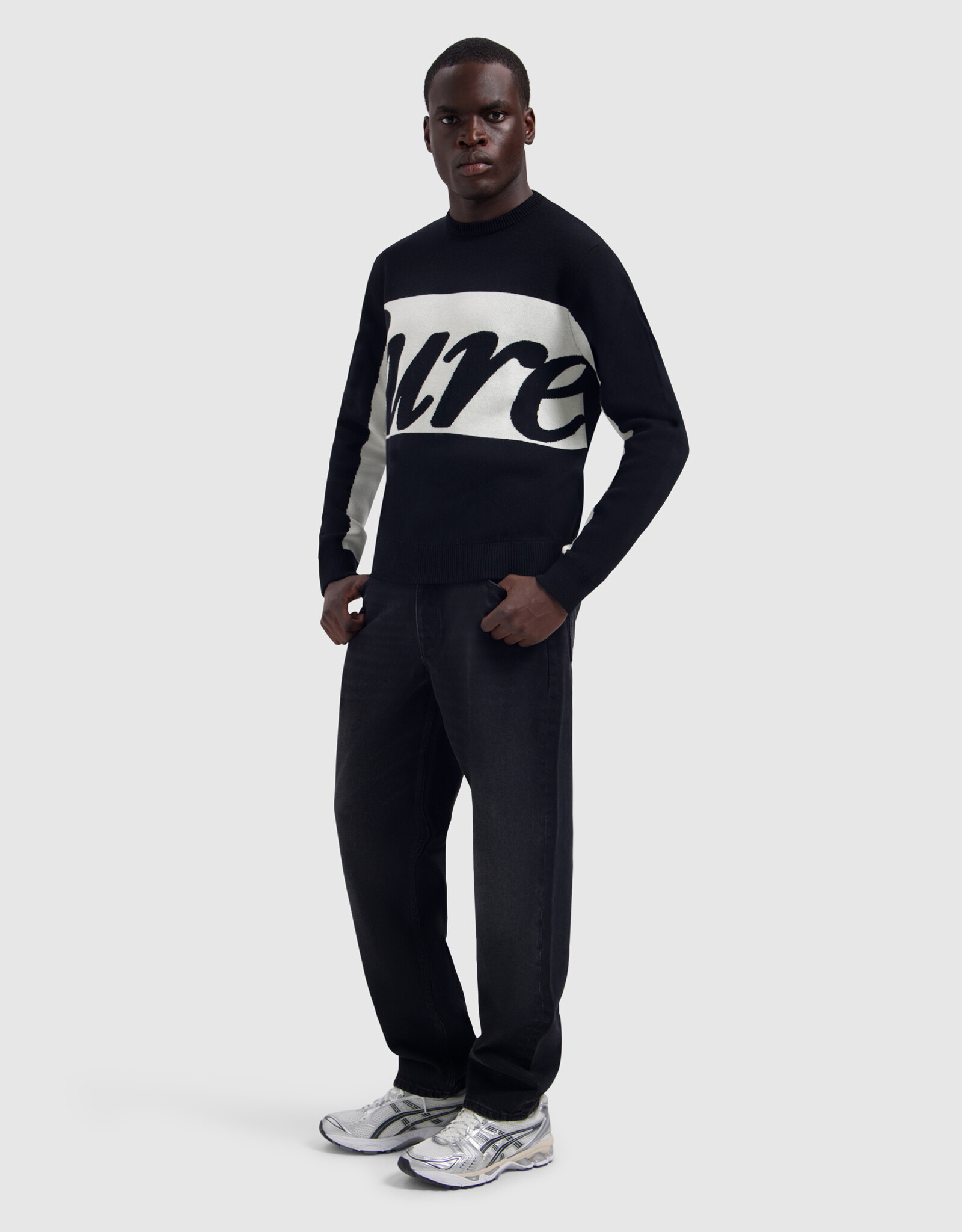 Pure Path Contrast Pure Sweater