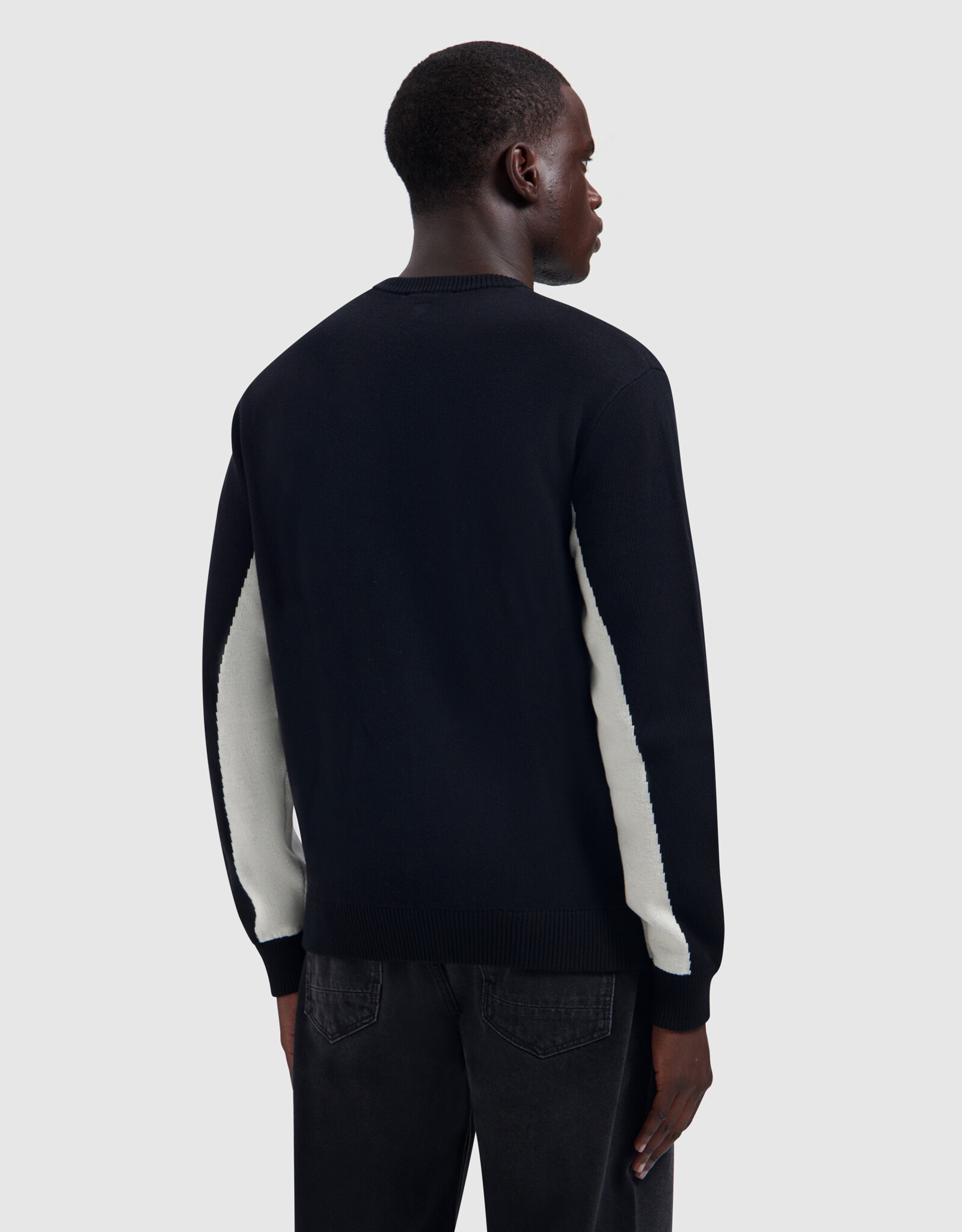 Pure Path Contrast Pure Sweater