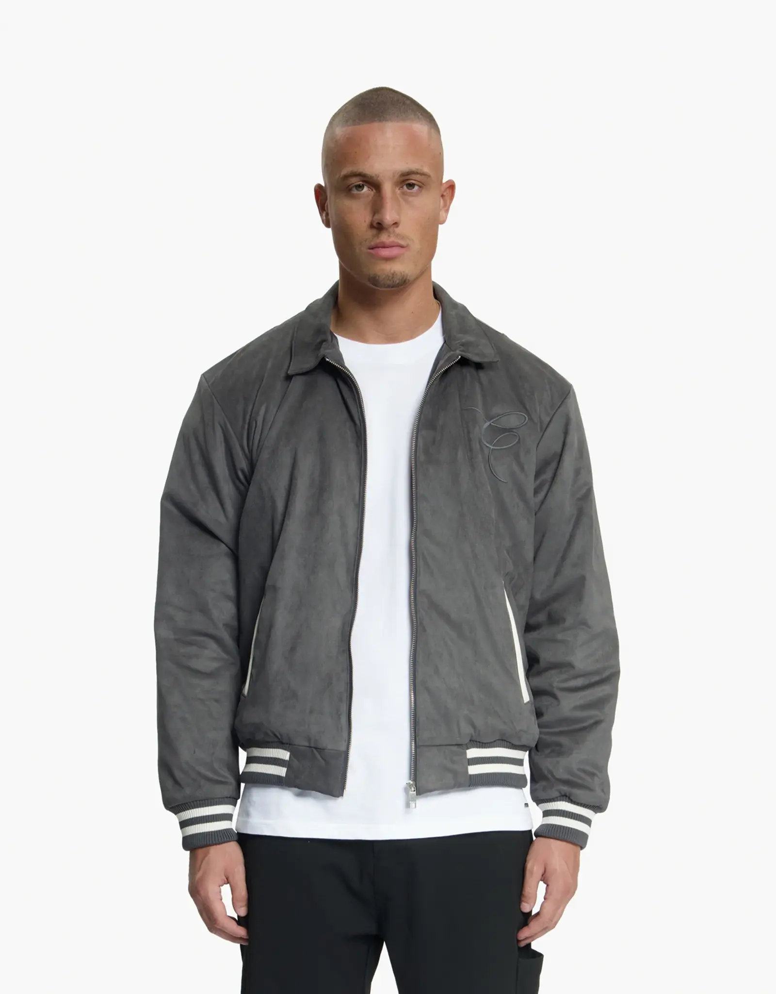 Croyez Croyez Iconic Suede Patch Jacket