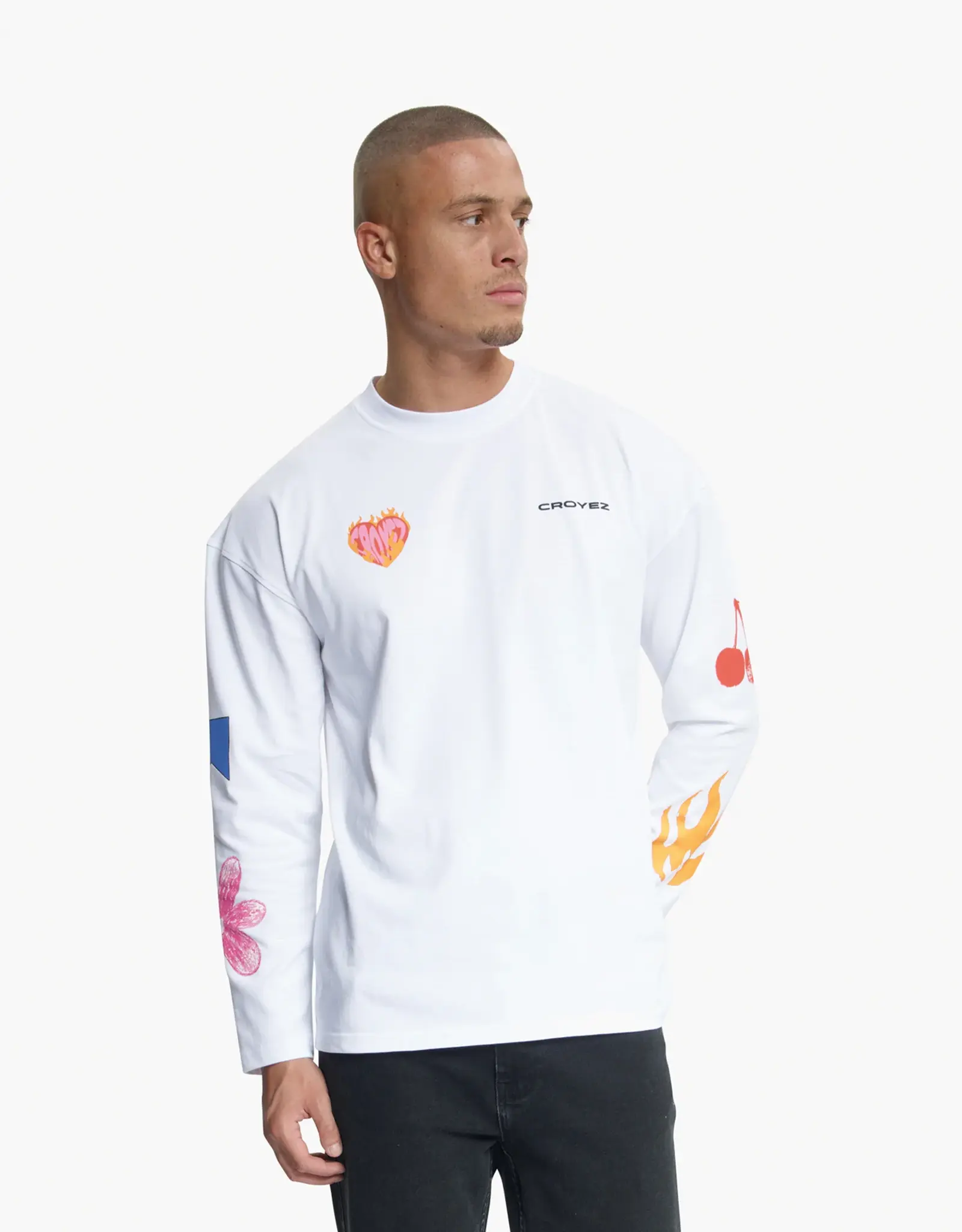 Croyez Croyez Sketched Longsleeve T-Shirt