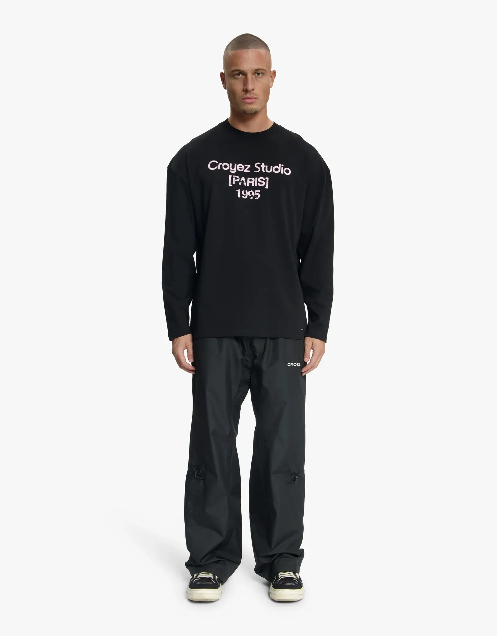 Croyez Croyez Studio Damaged Longsleeve T-S