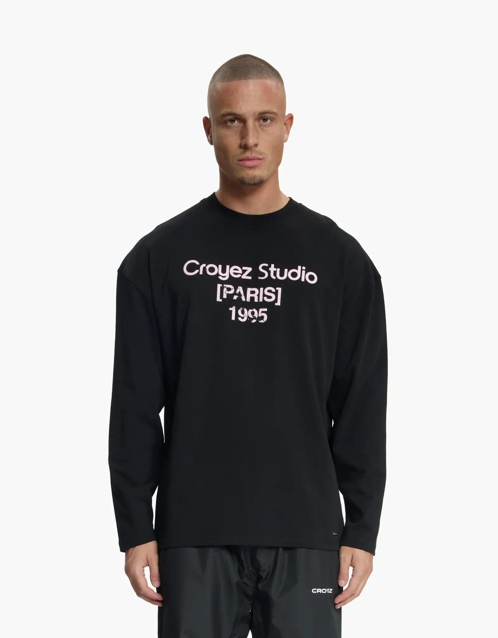 Croyez Croyez Studio Damaged Longsleeve T-S