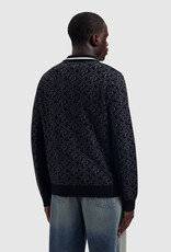 Pure Path Jacquard Football Knit Polo