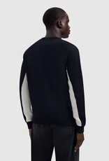 Pure Path Argyle Half-zip Knit