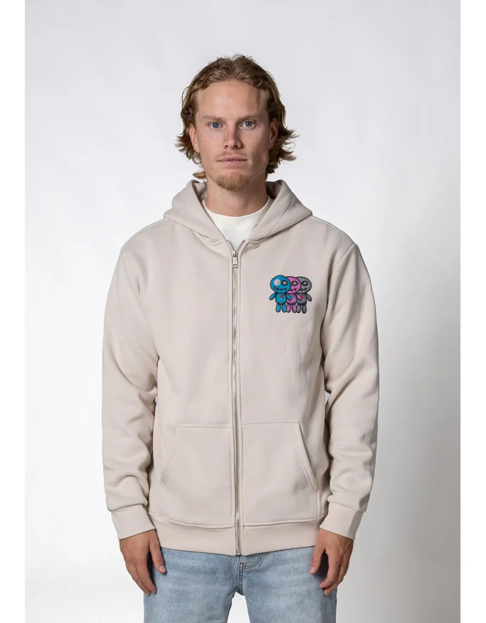 Wrong Friends Juba Zipped Hoodie