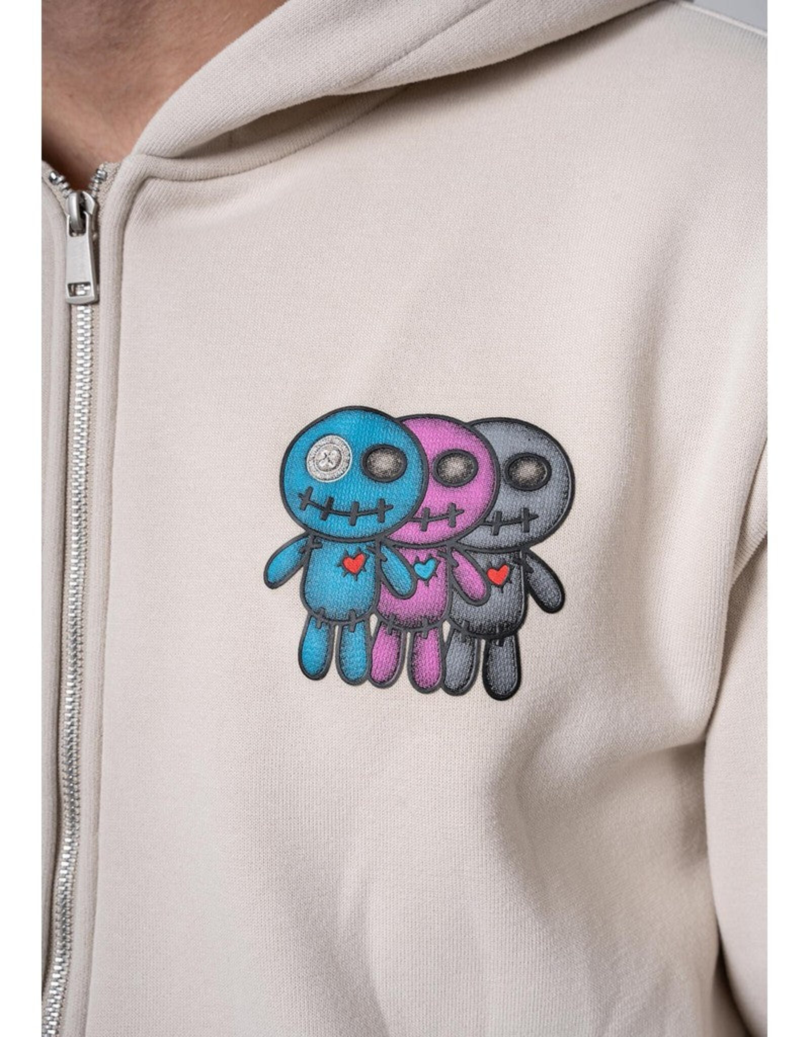 Wrong Friends Juba Zipped Hoodie