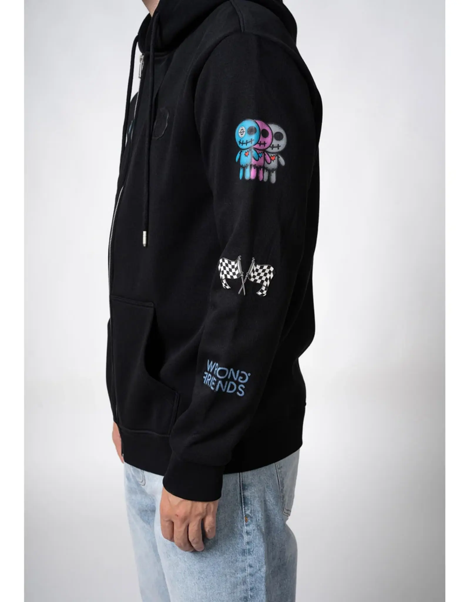 Wrong Friends Gunnar Zipped Hoodie