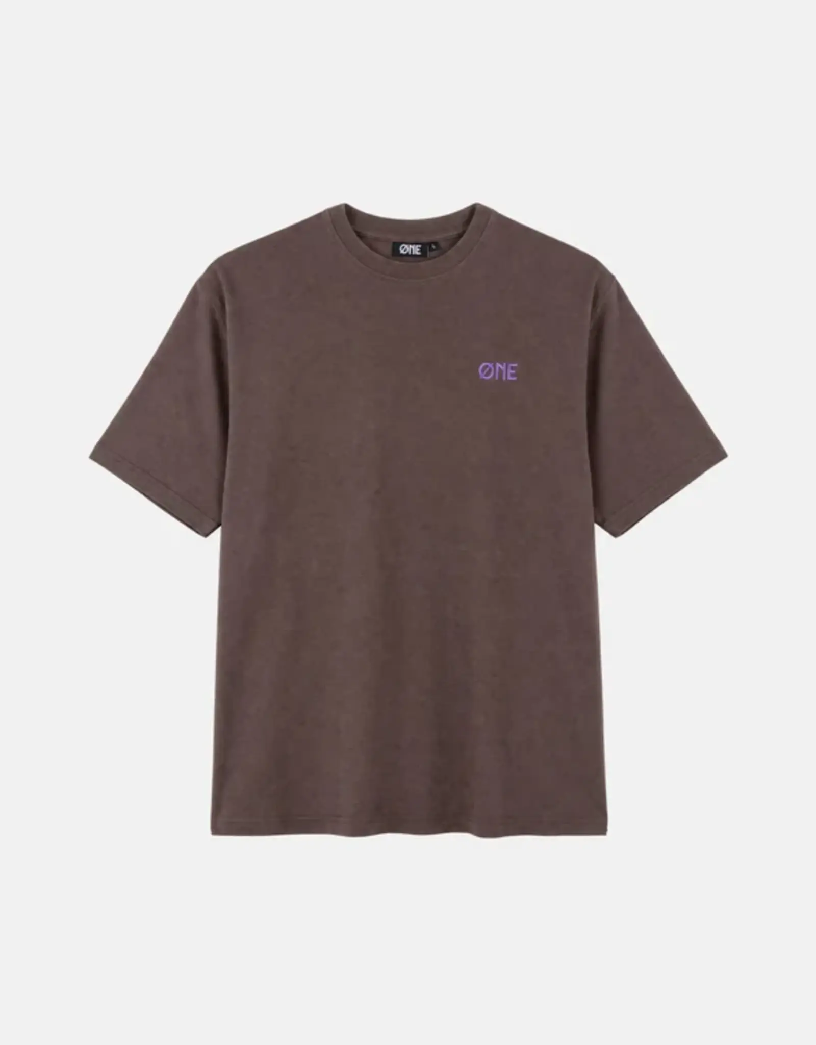One First Movers Purple Flower Tee