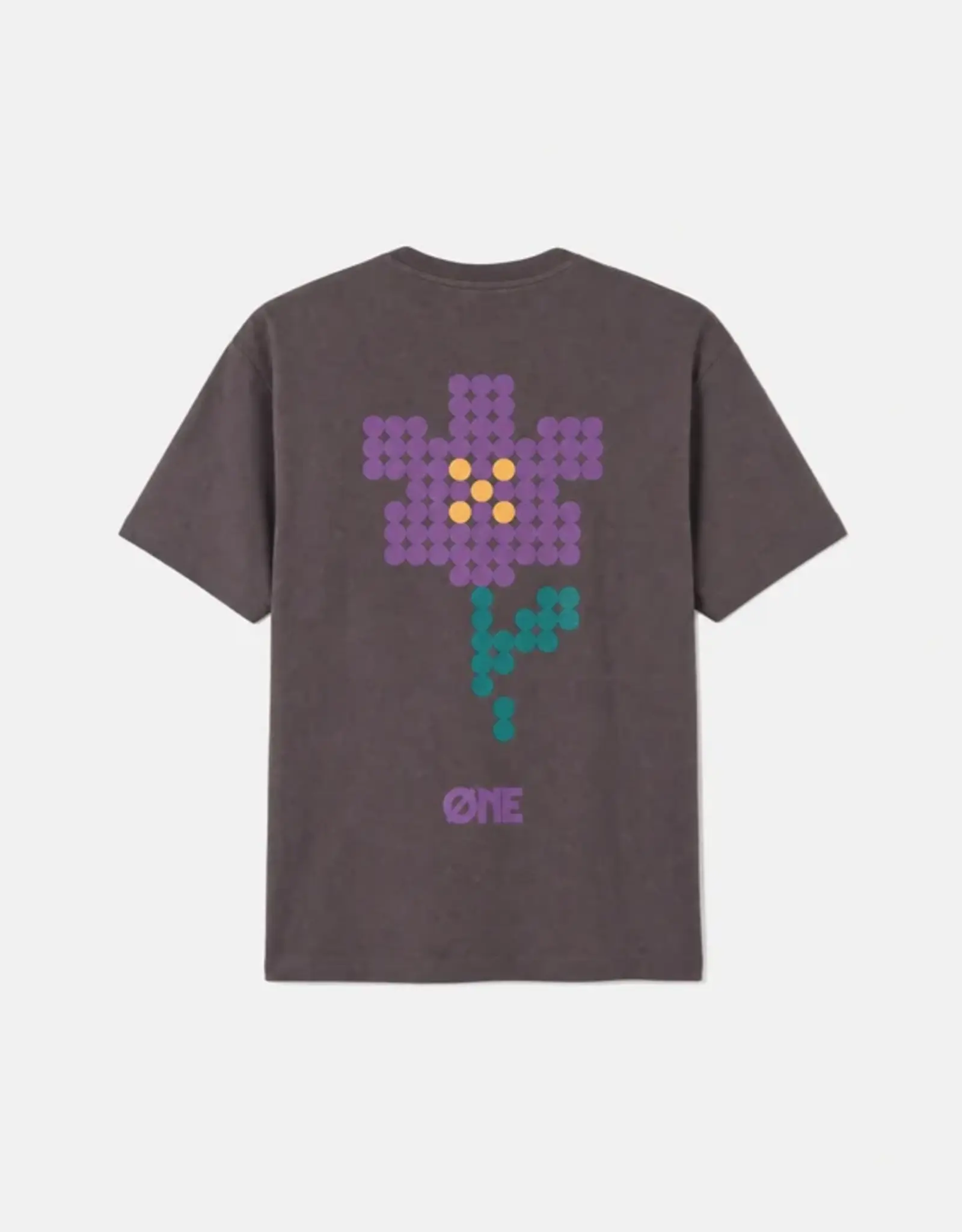 One First Movers Purple Flower Tee