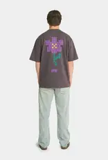 One First Movers Purple Flower Tee
