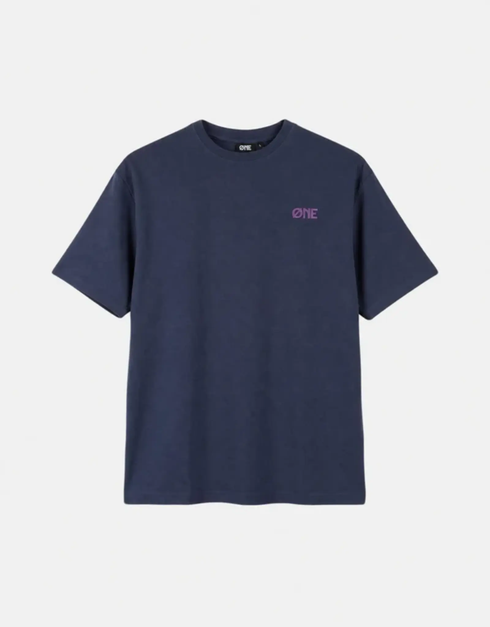 One First Movers Purple Flower Tee