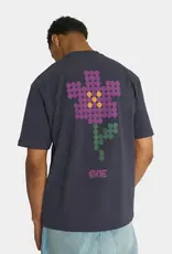 One First Movers Purple Flower Tee