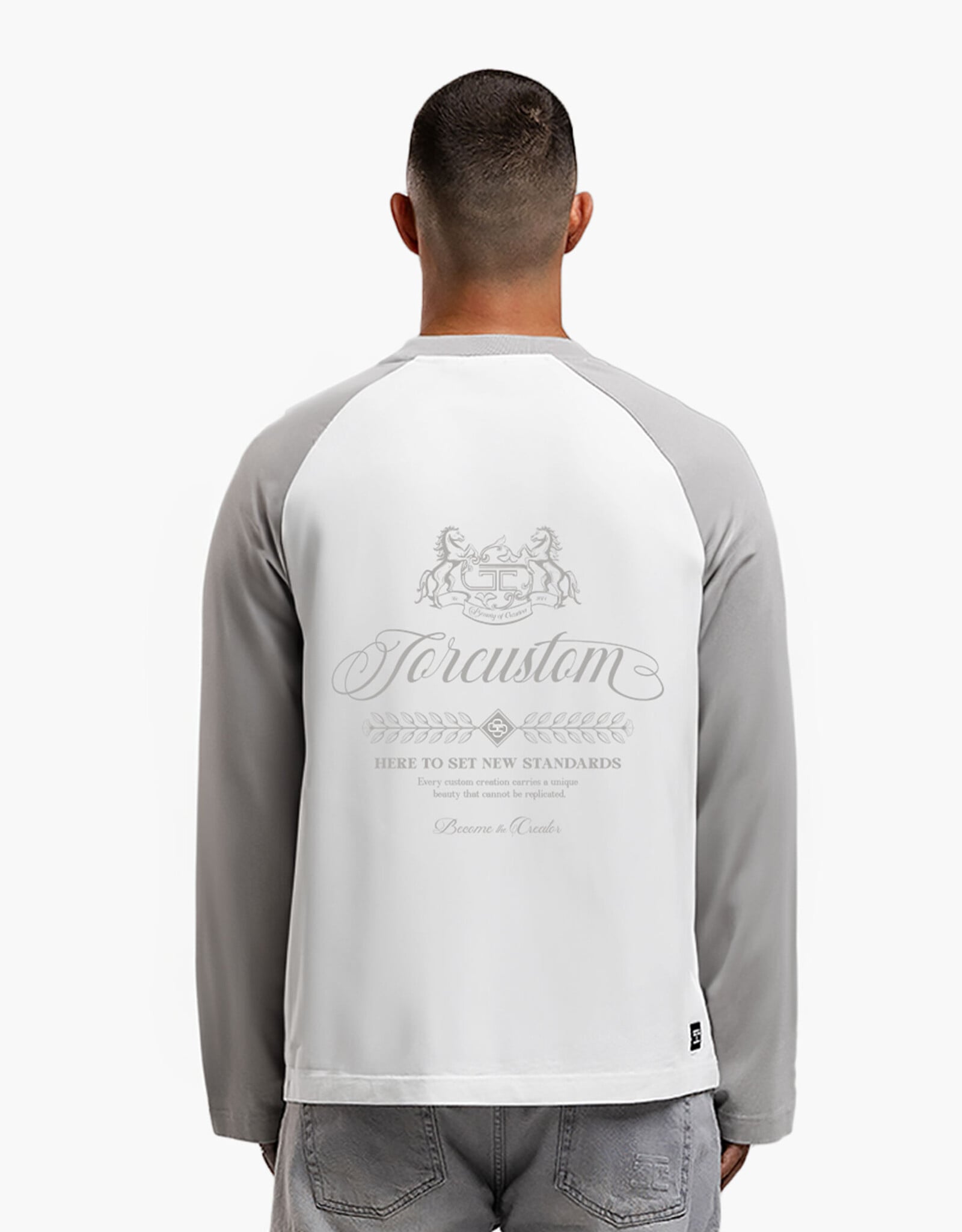 JorCustom Handscript 2.0 Raglan Longsleeve