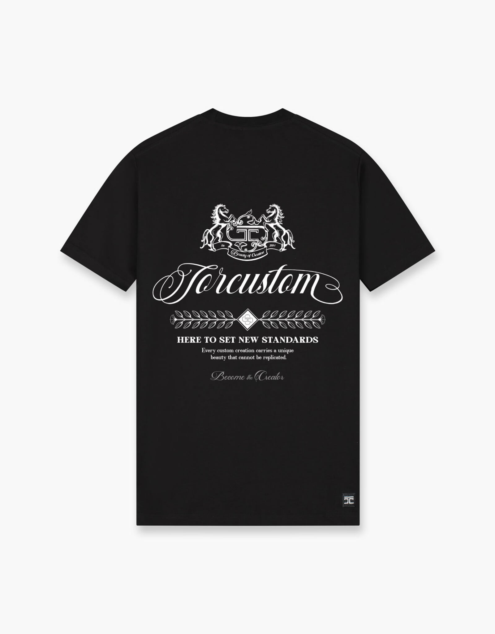 JorCustom Handscript 2.0 slim fit tee
