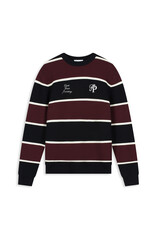 Pure Path Striped Knit Sweater