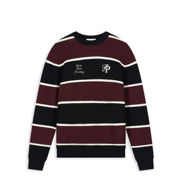 Pure Path Striped Knit Sweater