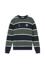 Pure Path Striped Knit Sweater