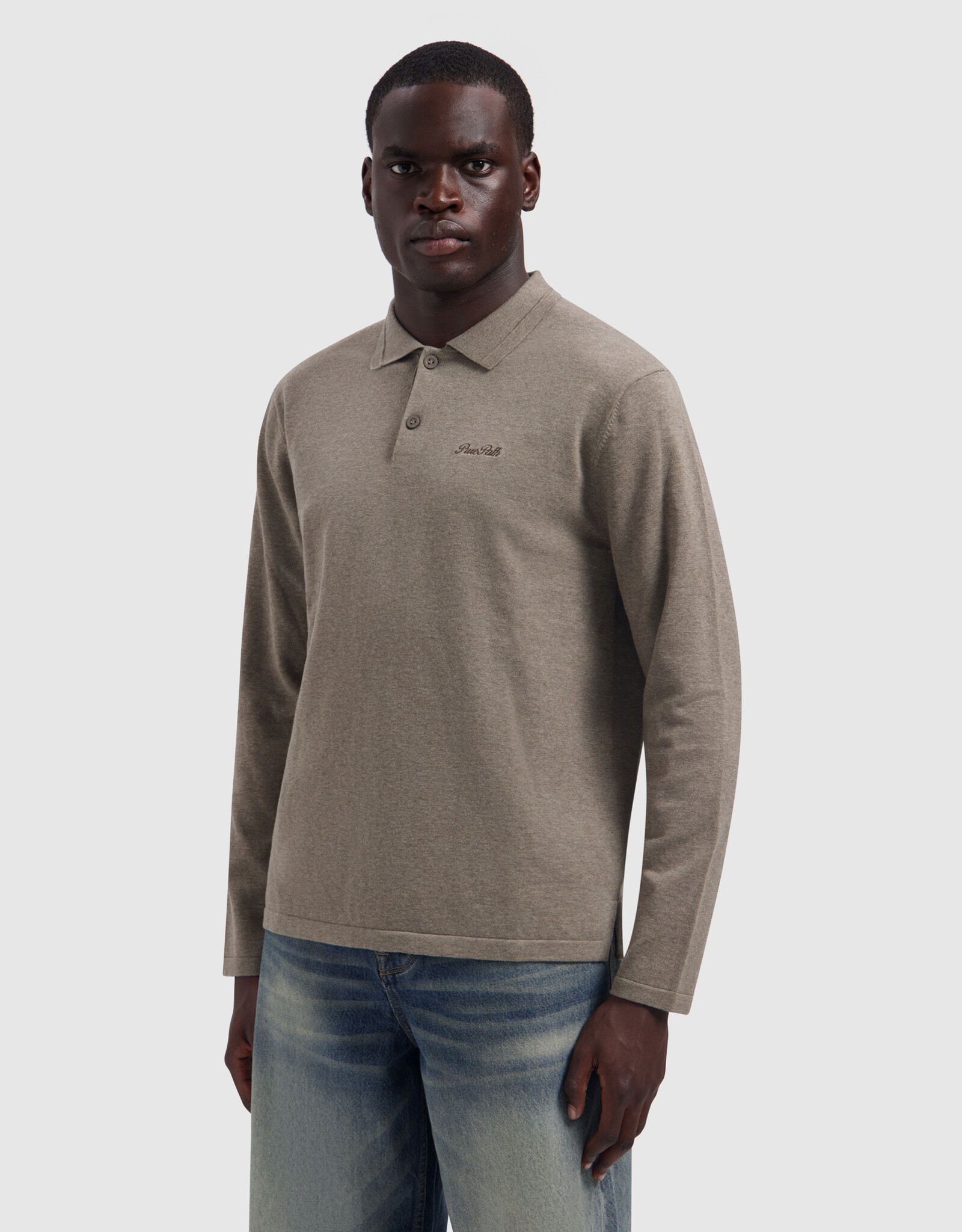 Pure Path Light weight Knit Polo