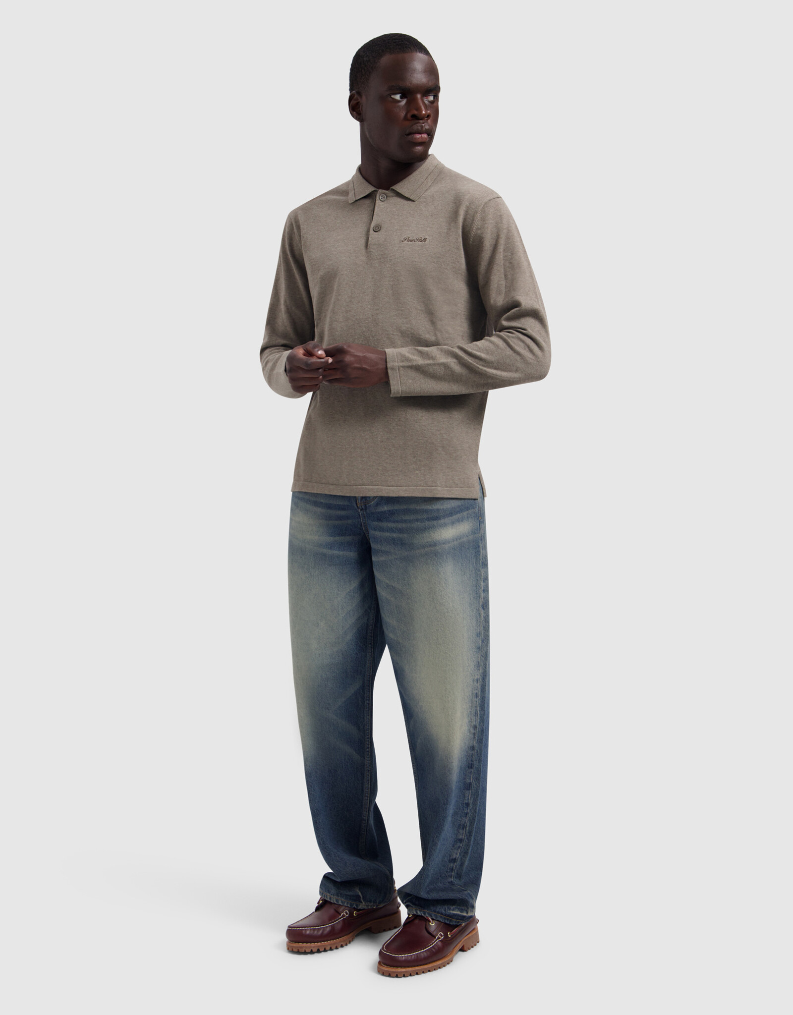 Pure Path Light weight Knit Polo