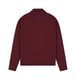 Pure Path Light weight Hidden Half-zip Knit