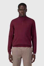 Pure Path Light weight Hidden Half-zip Knit