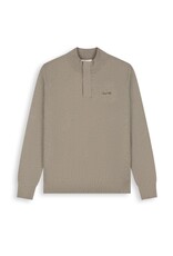 Pure Path Light weight Hidden Half-zip Knit