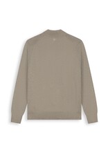 Pure Path Light weight Hidden Half-zip Knit