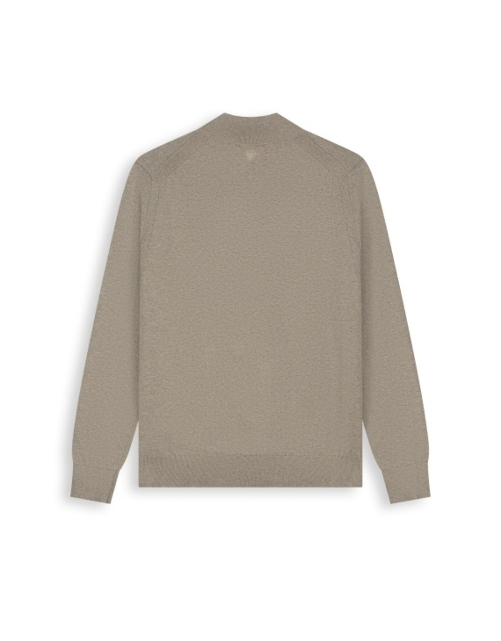 Pure Path Light weight Hidden Half-zip Knit